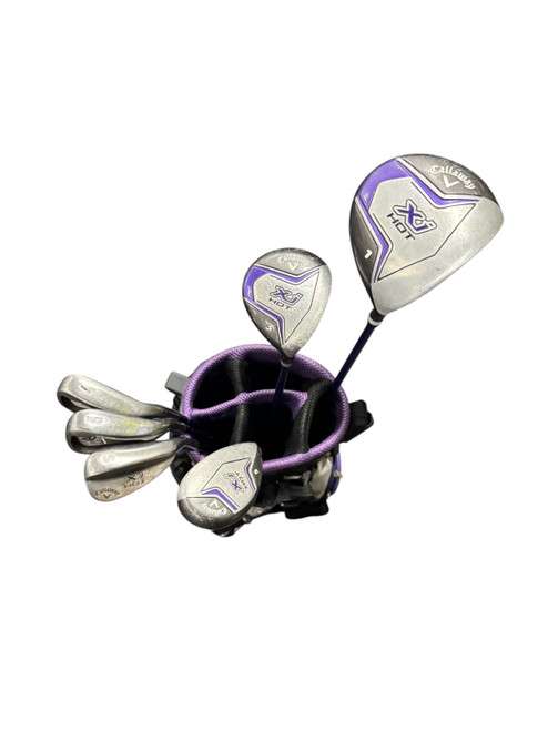 Vist Large View of Product Image Which is Used Callaway XJ HOT Jr Club Set RH 6 Piece