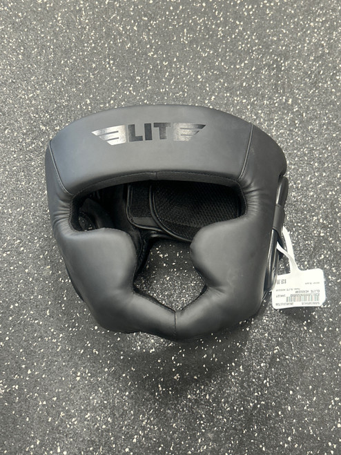 Vist Large View of Product Image Which is Used ELITE HEADGEAR Boxing Headgear Black