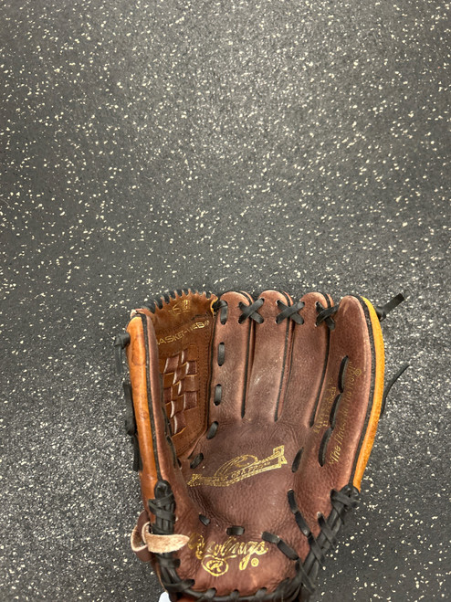 Vist Large View of Product Image Which is Used Rawlings RMC115 BB/SB Glove RH Throw Brown 11 1/2"