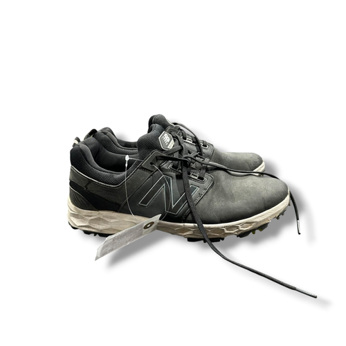Vist Large View of Product Image Which is Used New Balance Mens Golf Shoes Black Senior 10.5