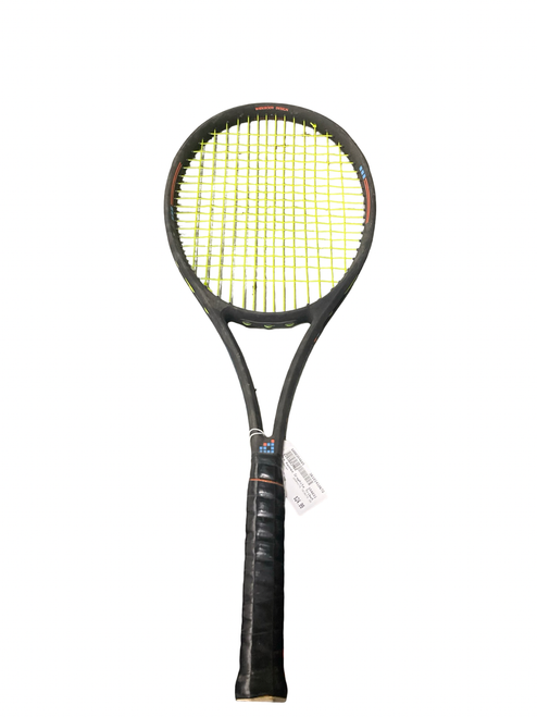 Vist Large View of Product Image Which is Used Pro Kennex GRAPHITE TRIBUTE 30 Adult Tennis Racquet Black 4 1/8"
