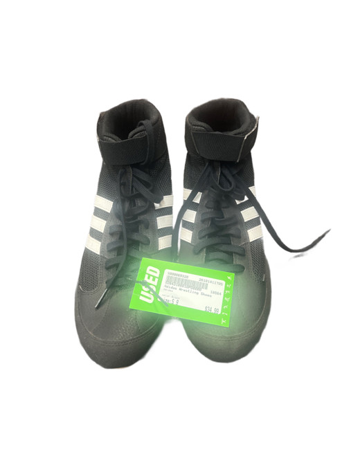 Vist Large View of Product Image Which is Used Adidas Wrestling Shoes Black Senior 9