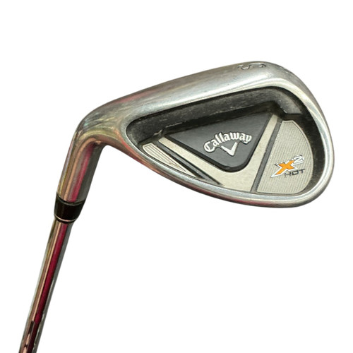 Vist Large View of Product Image Which is Used Callaway X2 HOT Golf Wedge Mens LH Sand Wedge