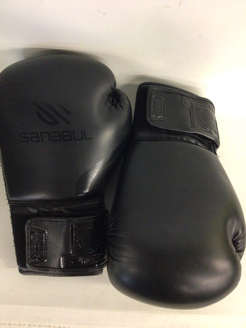 Vist Large View of Product Image Which is Used Sanabul Boxing Gloves Black MD