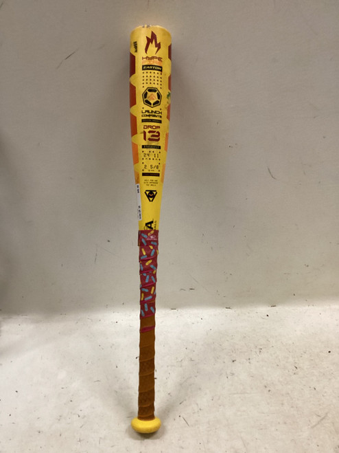 Vist Large View of Product Image Which is Used Easton HYPE FIRE T-BALL BB/SB USA 2 5/8 Bat 24"