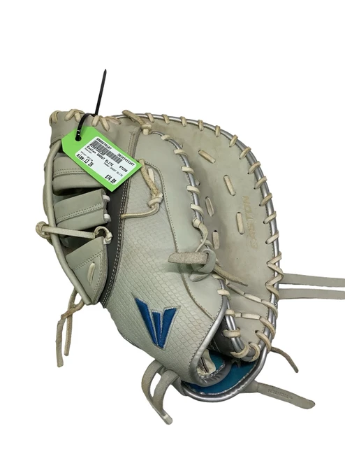 Vist Large View of Product Image Which is Used Easton GHOST ELITE BB/SB First Base RH Throw White 13"