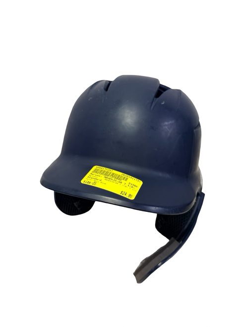 Vist Large View of Product Image Which is Used Marucci MBHDVJG-SR 7 1/8- 7 1/2 Batting Helmet w/ Jaw Guard Navy Blue