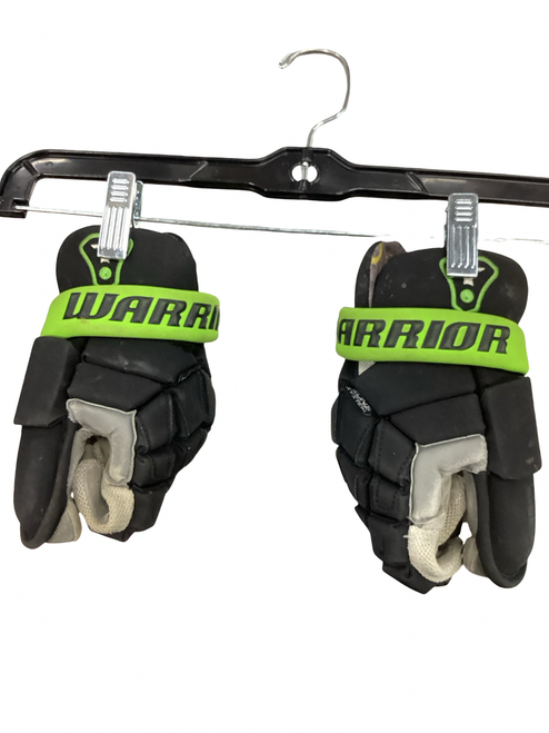 Vist Large View of Product Image Which is Used Warrior NEMESIS 19 Lacrosse Gloves Junior Black SM