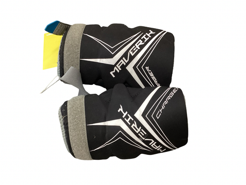 Vist Large View of Product Image Which is Used Maverik CHARGER Lacrosse Arm Pads/Guards Black LG