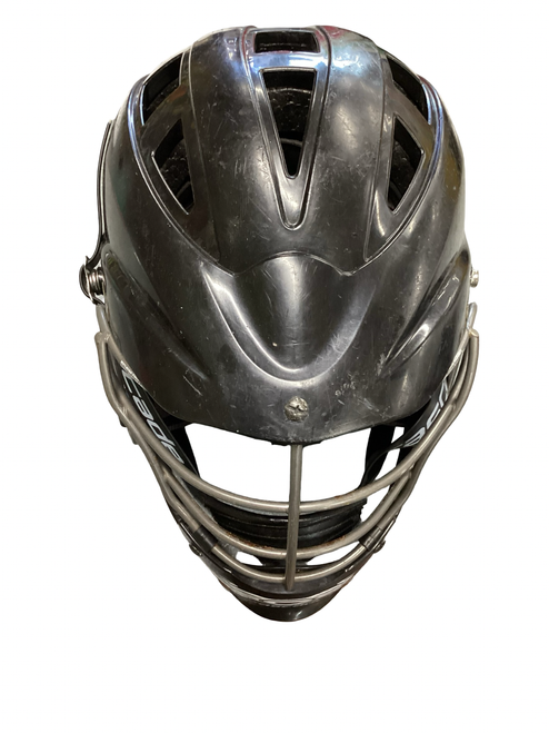 Vist Large View of Product Image Which is Used Cascade CS-R Lacrosse Helmet Black One Size