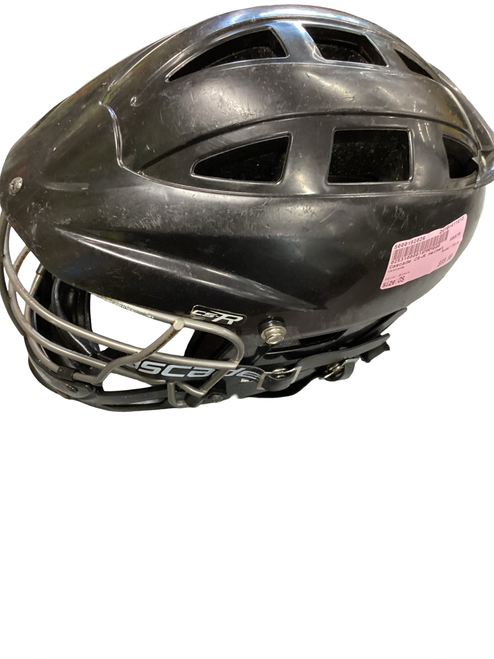 Vist Large View of Product Image Which is Used Cascade CS-R Lacrosse Helmet Black One Size