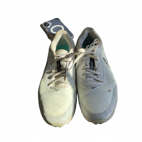 Vist Large View of Product Image Which is Used Nike Mens Golf Shoes White Senior 11