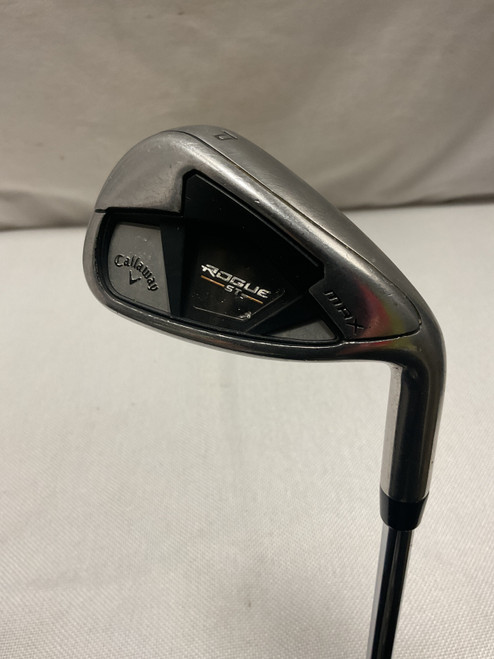 Vist Large View of Product Image Which is Used Callaway ROGUE MAX ST Golf Wedge Mens RH Pitching Wedge