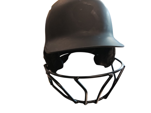 Vist Large View of Product Image Which is Used Evoshield Batting Helmet w/Mask Black MD