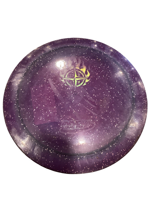 Vist Large View of Product Image Which is Used Innova CORVETTE Disc Golf Driver Purple