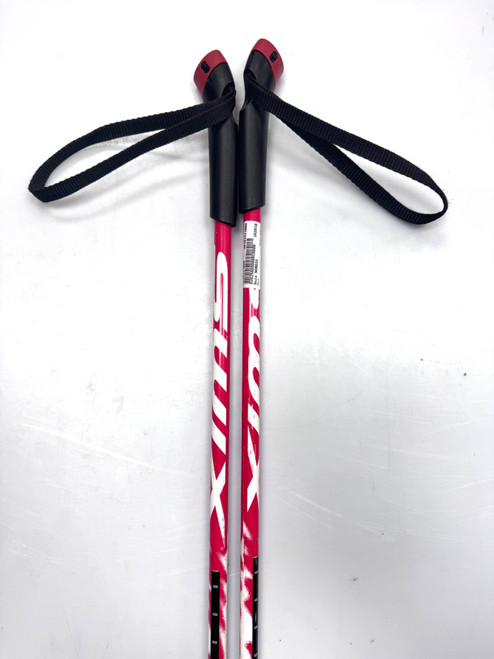 Vist Large View of Product Image Which is Used Swix NORDIC Mens XC Ski Poles White 155 cm / 61 in