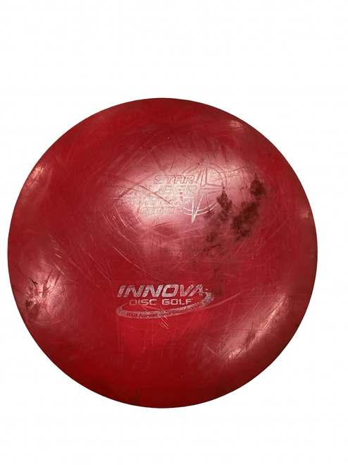 Vist Large View of Product Image Which is Used Innova STAR XCALIBER Disc Golf Driver Red