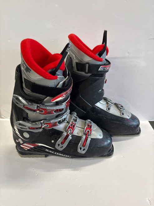 Vist Large View of Product Image Which is Used Salomon PERFORMA 4 Mens DH Ski Boot Black 290 MP - M11 - W12
