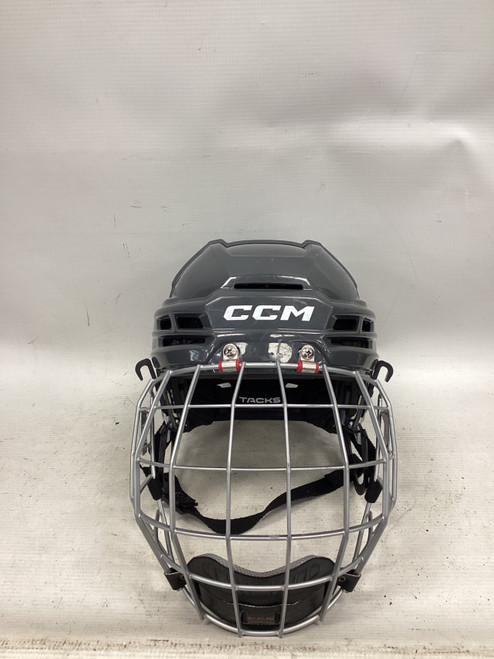 Vist Large View of Product Image Which is Used CCM TACKS 720 Hockey Helmet Grey SM
