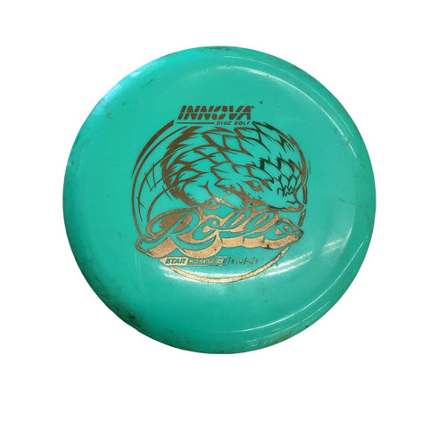 Vist Large View of Product Image Which is Used Innova ROLLO Disc Golf Mid Range Teal