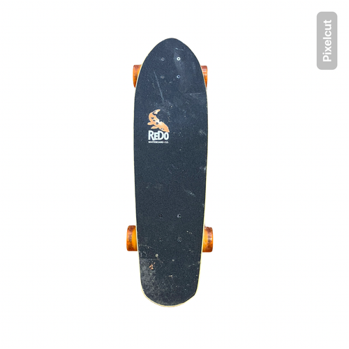 Vist Large View of Product Image Which is Used USA REDO SKATEBOARD CO BOARD Complete Skateboard Black 6 3/4"