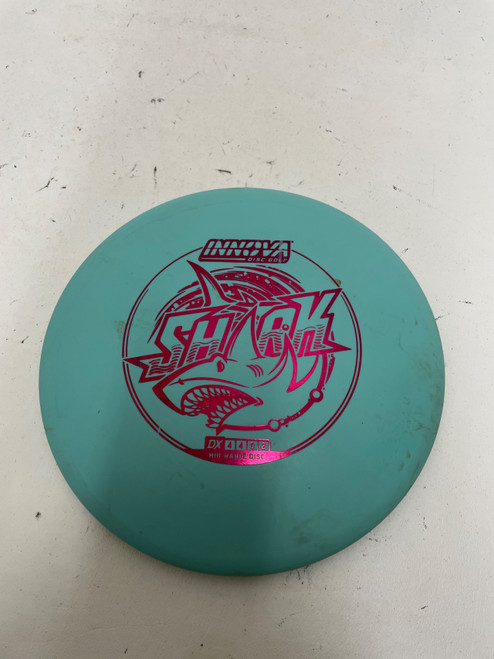 Vist Large View of Product Image Which is Used Innova SHARK Disc Golf Mid Range Carolina Blue