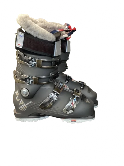 Vist Large View of Product Image Which is Used Rossignol PURE PRO HEAT Womens DH Ski Boot Grey 285 MP - M10.5 - W11.5