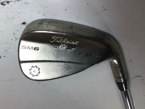 Vist Large View of Product Image Which is Used Titleist SM6 F GRIND Golf Wedge Mens RH 50 Degree