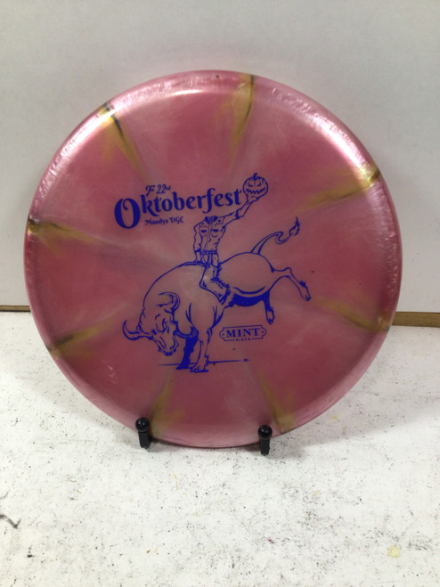 Vist Large View of Product Image Which is Used Mint SUBLIME BULLET Disc Golf Putter Pink 178g
