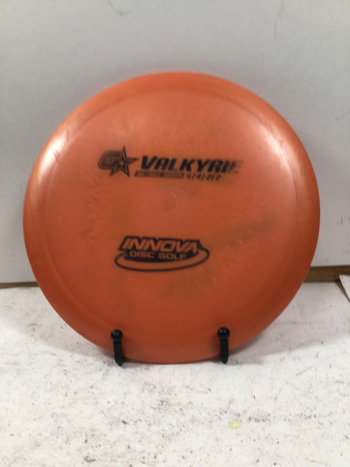 Vist Large View of Product Image Which is Used Innova G STAR VALKYRIE Disc Golf Driver Orange 178g