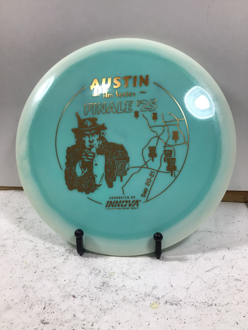 Vist Large View of Product Image Which is Used Innova STAR GORGON Disc Golf Driver Turquoise 172g