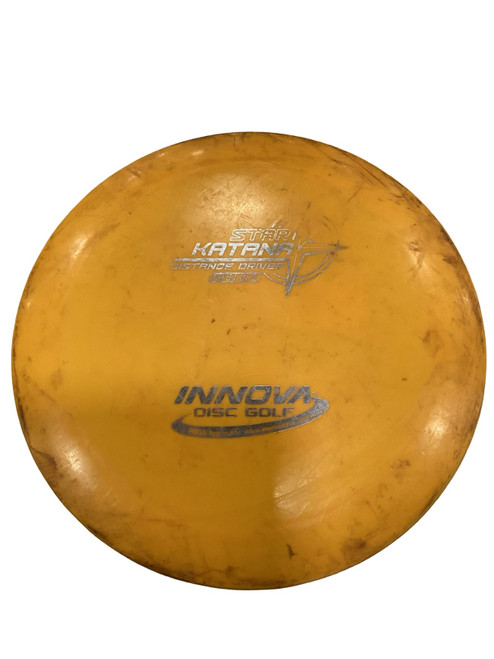 Vist Large View of Product Image Which is Used Innova STAR KATANA Disc Golf Driver Yellow 170g