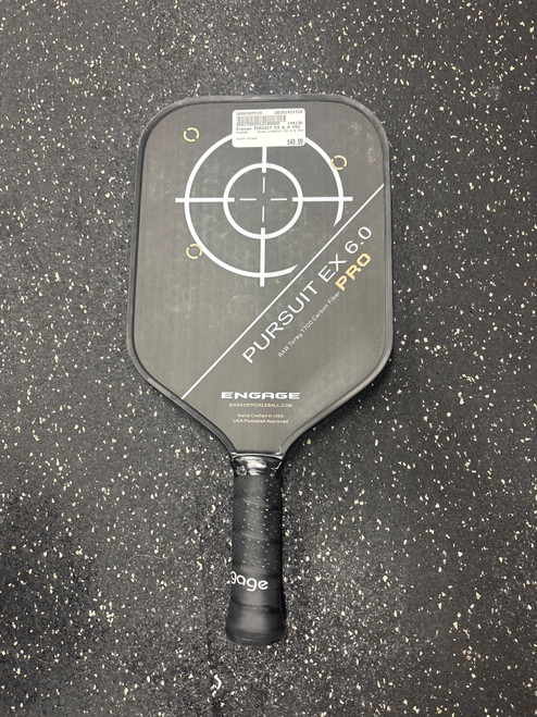 Vist Large View of Product Image Which is Used Engage PURSUIT EX 6.0 PRO Pickleball Racquet Black