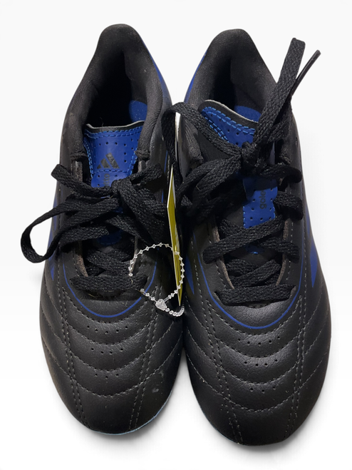 Vist Large View of Product Image Which is Used Adidas Soccer Cleats Black Youth 12.0