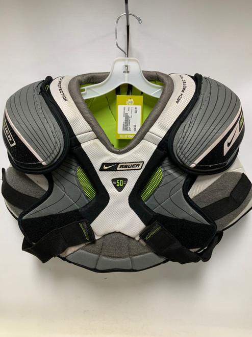 Vist Large View of Product Image Which is Used Bauer SUPREME 50 Senior Shoulder Pads LG