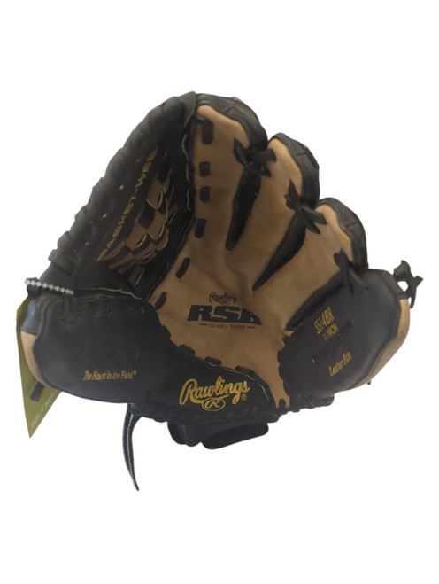 Vist Large View of Product Image Which is Used Rawlings SS14BR BB/SB Glove RH Throw Brown 14"