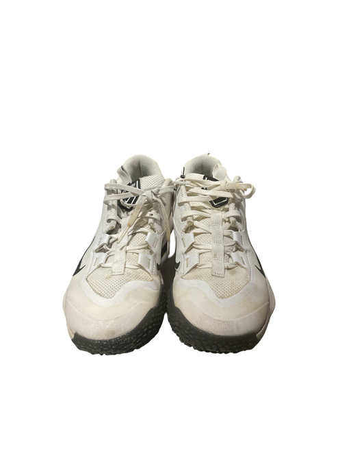 Vist Large View of Product Image Which is Used Nike CROSS TURF BB/SB Cleats White Junior 06
