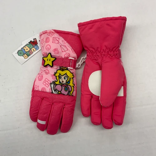 Vist Large View of Product Image Which is Used Outerwear Girls Gloves Pink SM