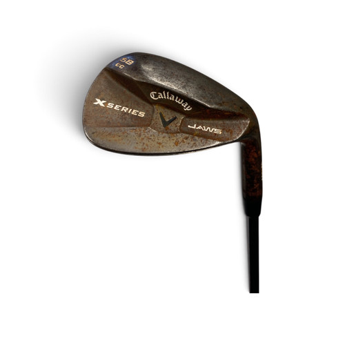 Vist Large View of Product Image Which is Used Callaway X SERIES JAWS Golf Wedge Mens RH 58 Degree