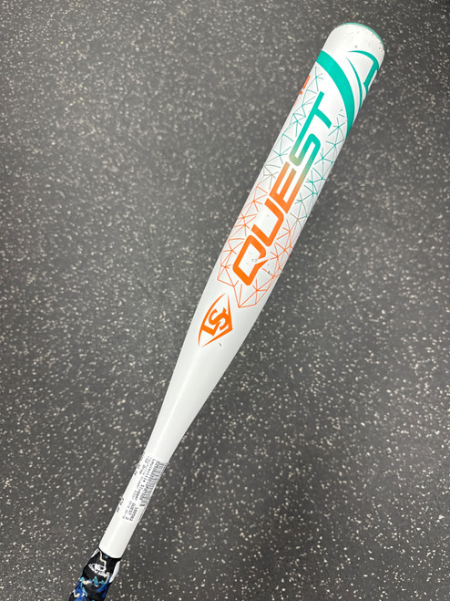 Vist Large View of Product Image Which is Used Louisville Slugger QUEST 2018 30/18 Fastpitch Bat 