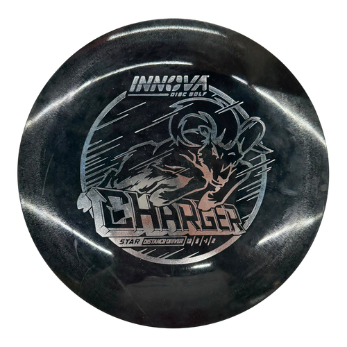 Vist Large View of Product Image Which is Used Innova STAR CHARGER Disc Golf Driver Black 177g