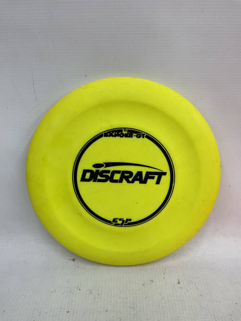 Vist Large View of Product Image Which is Used Discraft RANGER GT Disc Golf Putter Yellow
