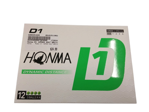 Vist Large View of Product Image Which is Honma D1 12 Pack - Golf Balls