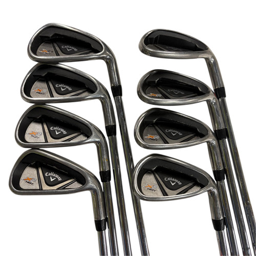 Vist Large View of Product Image Which is Used Callaway HOT X2 Mens Iron Set RH 4I-GW/AW