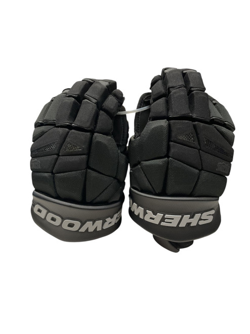Vist Large View of Product Image Which is Used Sher-wood REKKER LEGEND PRO 14 HG Senior Gloves Black 14"