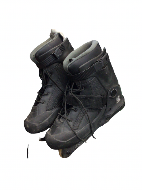 Vist Large View of Product Image Which is Used K2 FATTY PRO Senior Rec Fitness Skates Black Senior 11