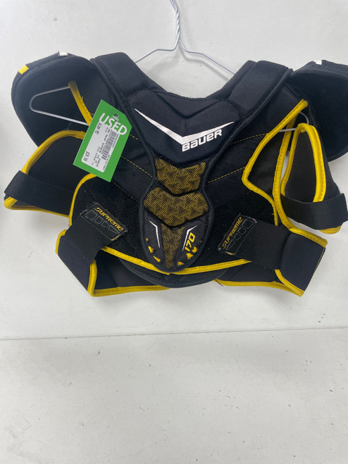 Vist Large View of Product Image Which is Used Bauer SUPREME 170 Junior Shoulder Pads MD