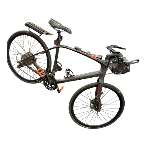 Vist Large View of Product Image Which is Used Specialized SIRRUS Road Bike Mens Black 56-58cm - LG Frame