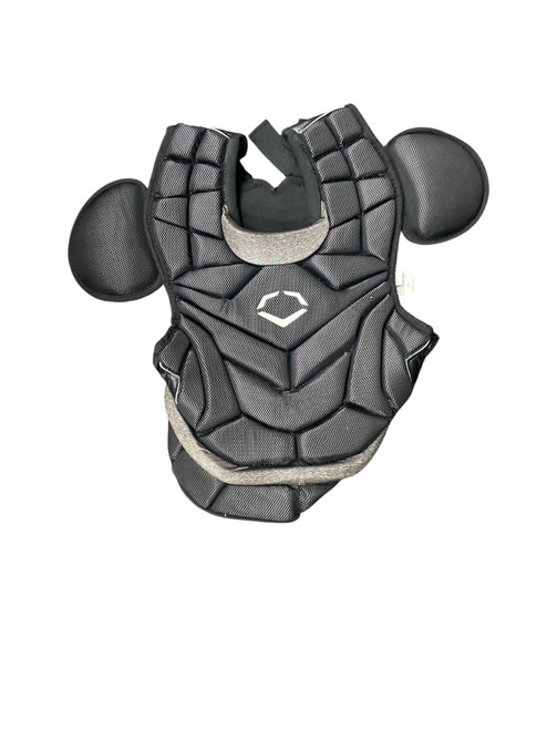Vist Large View of Product Image Which is Used Evoshield PRO SRZ NEW Catchers Chest Protector Black Intermed