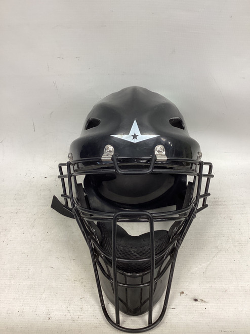 Vist Large View of Product Image Which is Used All-Star MVP2310-1 MASK Catchers Helmet w/Mask Black One Size
